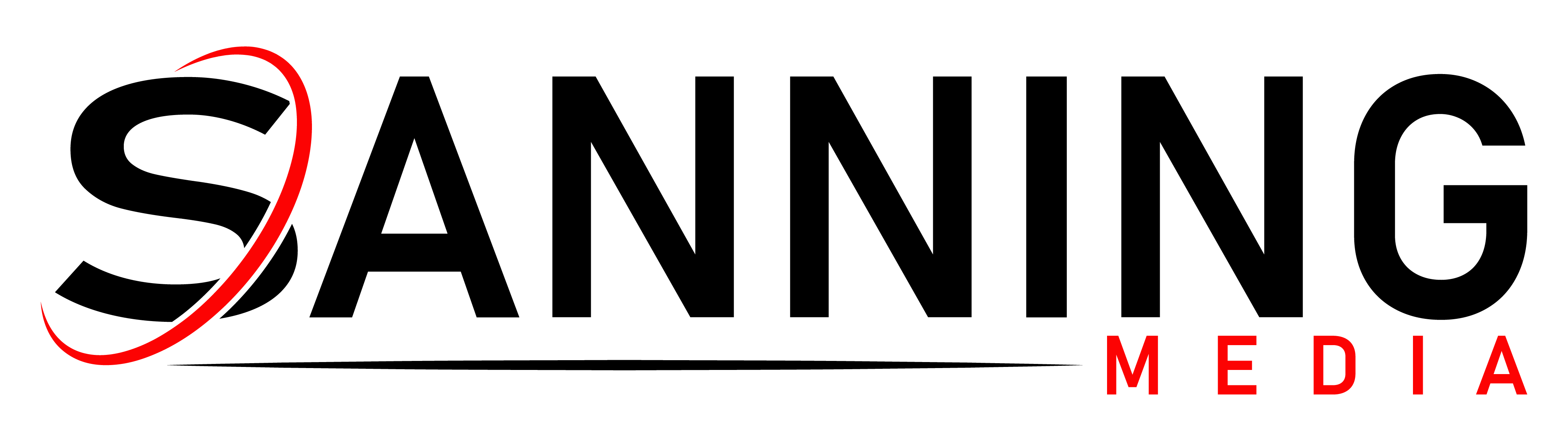 Sanning Media logo.